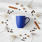 Royal Blue Matte Ceramic Coffee Mug – 400ml | Elegant Two - Tone Design - Al Kabayel Discount CentreRoyal Blue Matte Ceramic Coffee Mug – 400ml | Elegant Two - Tone DesignMugsAKDCAl Kabayel Discount Centre
