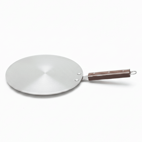 Royal Cuisine Heavy - Duty Round Aluminum Tawa Griddle with Heat - Resistant Wooden Handle – 10 Inch - Al Kabayel Discount CentreRoyal Cuisine Heavy - Duty Round Aluminum Tawa Griddle with Heat - Resistant Wooden Handle – 10 InchTawa/GriddlesROYAL CUSINEAl Kabayel Discount Centre