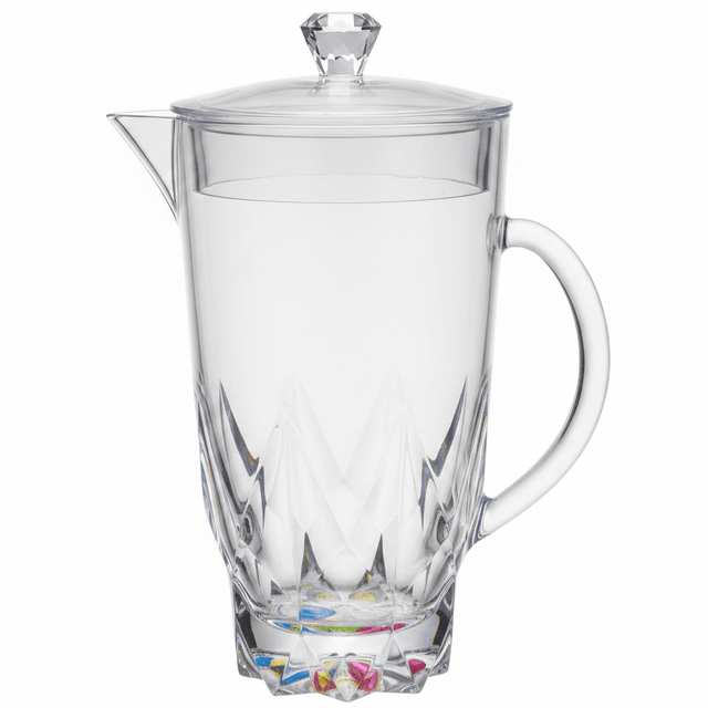 Royal Ford Acrylic Beverage Mug with Lid and Elegant Base Large Capacity Drink Container for Juice Water 2.2 Litre - Al Kabayel Discount CentreRoyal Ford Acrylic Beverage Mug with Lid and Elegant Base Large Capacity Drink Container for Juice Water 2.2 LitreJugsROYAL FORDAl Kabayel Discount Centre