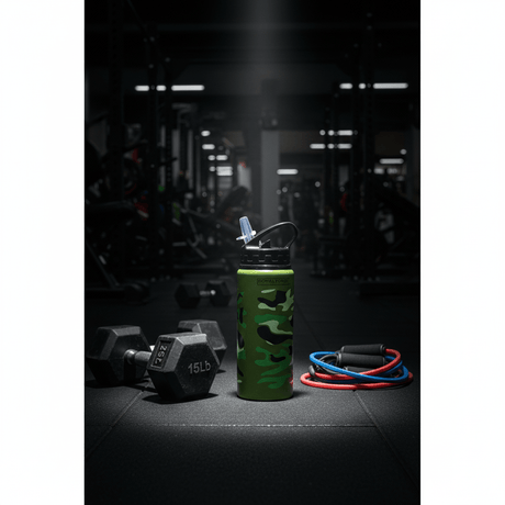 Royal Ford Army Green Stainless Steel Designer Water Bottle – 600 ml - Al Kabayel Discount CentreRoyal Ford Army Green Stainless Steel Designer Water Bottle – 600 mlWater BottlesROYALFORDAl Kabayel Discount Centre