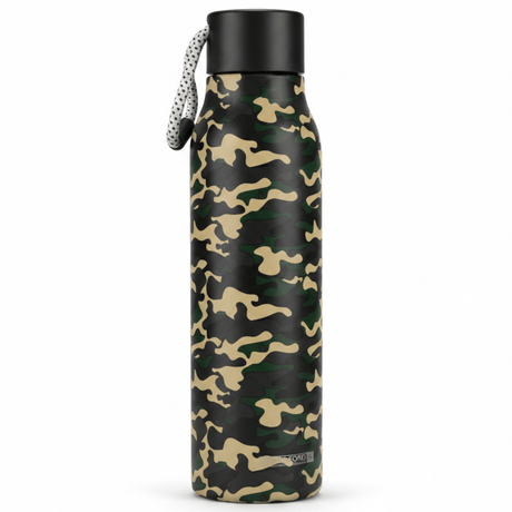 Royal Ford Army Green Stainless Steel Water Bottle with Black Leakproof Cap – 600 ml - Al Kabayel Discount CentreRoyal Ford Army Green Stainless Steel Water Bottle with Black Leakproof Cap – 600 mlWater BottlesROYALFORDAl Kabayel Discount Centre