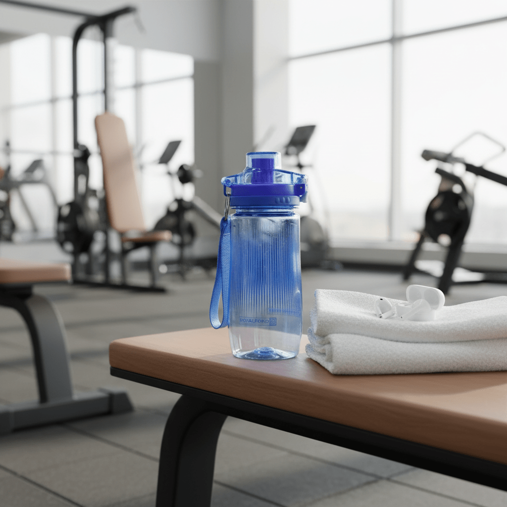 Royal Ford Blue Reusable Plastic Water Bottle for Everyday Use – 600 ml - Al Kabayel Discount CentreRoyal Ford Blue Reusable Plastic Water Bottle for Everyday Use – 600 mlWater BottlesROYALFORDAl Kabayel Discount Centre