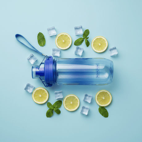 Royal Ford Blue Reusable Plastic Water Bottle for Everyday Use – 600 ml - Al Kabayel Discount CentreRoyal Ford Blue Reusable Plastic Water Bottle for Everyday Use – 600 mlWater BottlesROYALFORDAl Kabayel Discount Centre