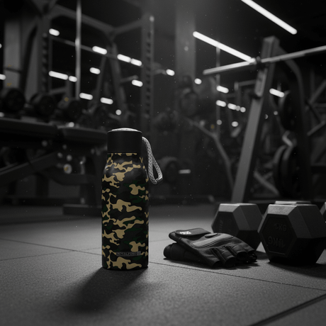 Royal Ford Compact Army Green Stainless Steel Water Bottle with Black Cap – 400 ml - Al Kabayel Discount CentreRoyal Ford Compact Army Green Stainless Steel Water Bottle with Black Cap – 400 mlWater BottlesROYALFORDAl Kabayel Discount Centre