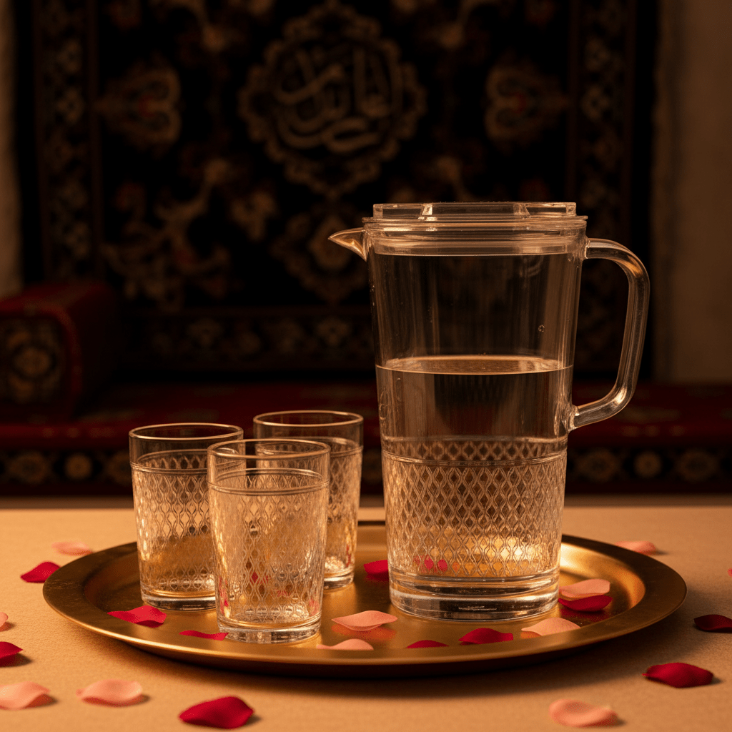Royal Pattern Designer Clear Acrylic Jug with Elegant Decorative Print – 1.8 Litre - Al Kabayel Discount CentreRoyal Pattern Designer Clear Acrylic Jug with Elegant Decorative Print – 1.8 LitreJugsAKDCAl Kabayel Discount Centre