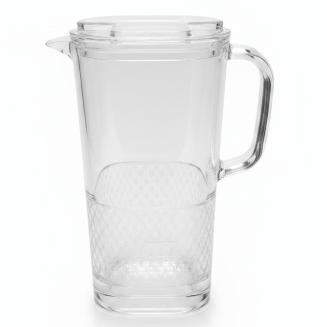 Royal Pattern Designer Clear Acrylic Jug with Elegant Decorative Print – 1.8 Litre - Al Kabayel Discount CentreRoyal Pattern Designer Clear Acrylic Jug with Elegant Decorative Print – 1.8 LitreJugsAKDCAl Kabayel Discount Centre