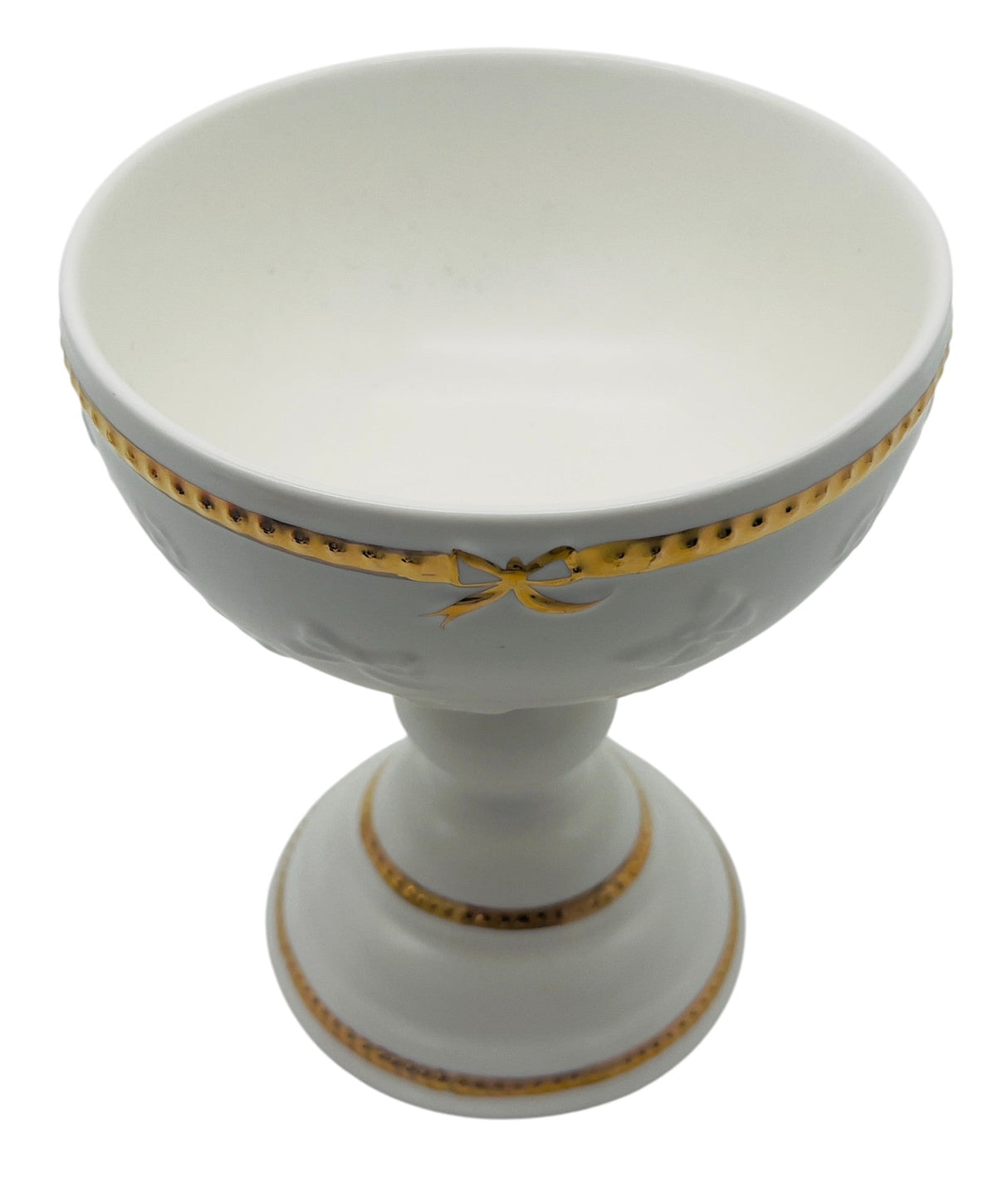 Royal Victoria Ceramic Footed Candy Bowl 13.5cm*16.5cm, White/Gold - Al Kabayel Discount CentreRoyal Victoria Ceramic Footed Candy Bowl 13.5cm*16.5cm, White/GoldCandy ServersROYAL VICTORIAAl Kabayel Discount Centre