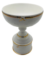 Royal Victoria Ceramic Footed Candy Bowl 17.5cm*23cm, White/Gold - Al Kabayel Discount CentreRoyal Victoria Ceramic Footed Candy Bowl 17.5cm*23cm, White/GoldCandy ServersROYAL VICTORIAAl Kabayel Discount Centre