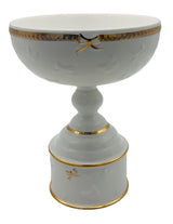 Royal Victoria Ceramic Footed Candy Bowl 17.5cm*23cm, White/Gold - Al Kabayel Discount CentreRoyal Victoria Ceramic Footed Candy Bowl 17.5cm*23cm, White/GoldCandy ServersROYAL VICTORIAAl Kabayel Discount Centre