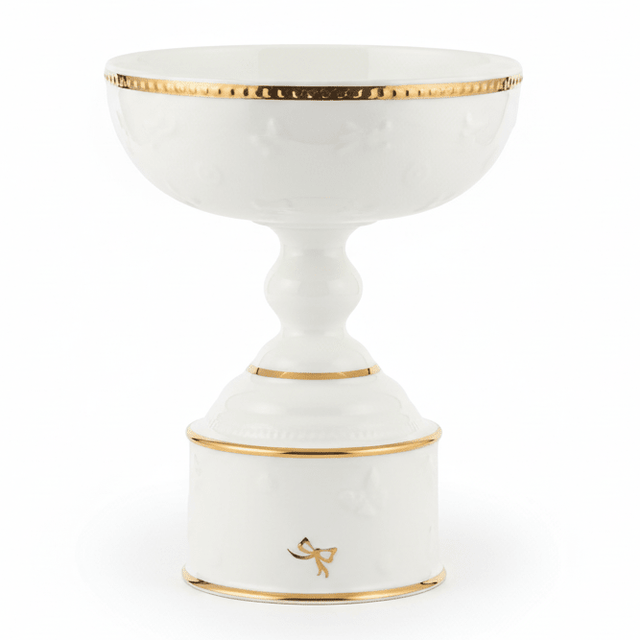 Royal Victoria Elegant White Ceramic Footed Fruit Bowl Decorative Serving Bowl 23×18cm - Al Kabayel Discount CentreRoyal Victoria Elegant White Ceramic Footed Fruit Bowl Decorative Serving Bowl 23×18cmBowlsROYAL VICTORIAAl Kabayel Discount Centre