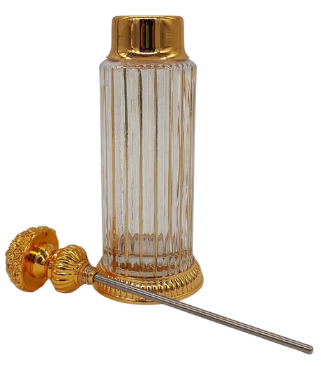 Royal Victoria Glass Perfume Bottle 100ml, Gold - Al Kabayel Discount CentreRoyal Victoria Glass Perfume Bottle 100ml, GoldHome Décor AccentsROYAL VICTORIAAl Kabayel Discount Centre