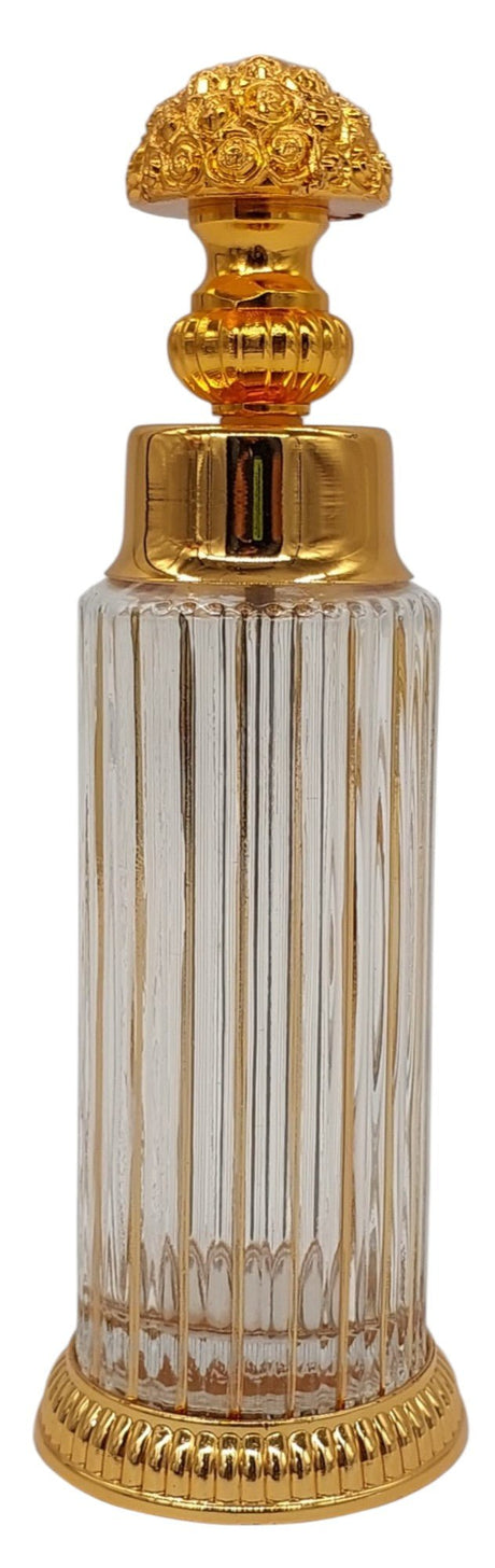 Royal Victoria Glass Perfume Bottle 100ml, Gold - Al Kabayel Discount CentreRoyal Victoria Glass Perfume Bottle 100ml, GoldHome Décor AccentsROYAL VICTORIAAl Kabayel Discount Centre