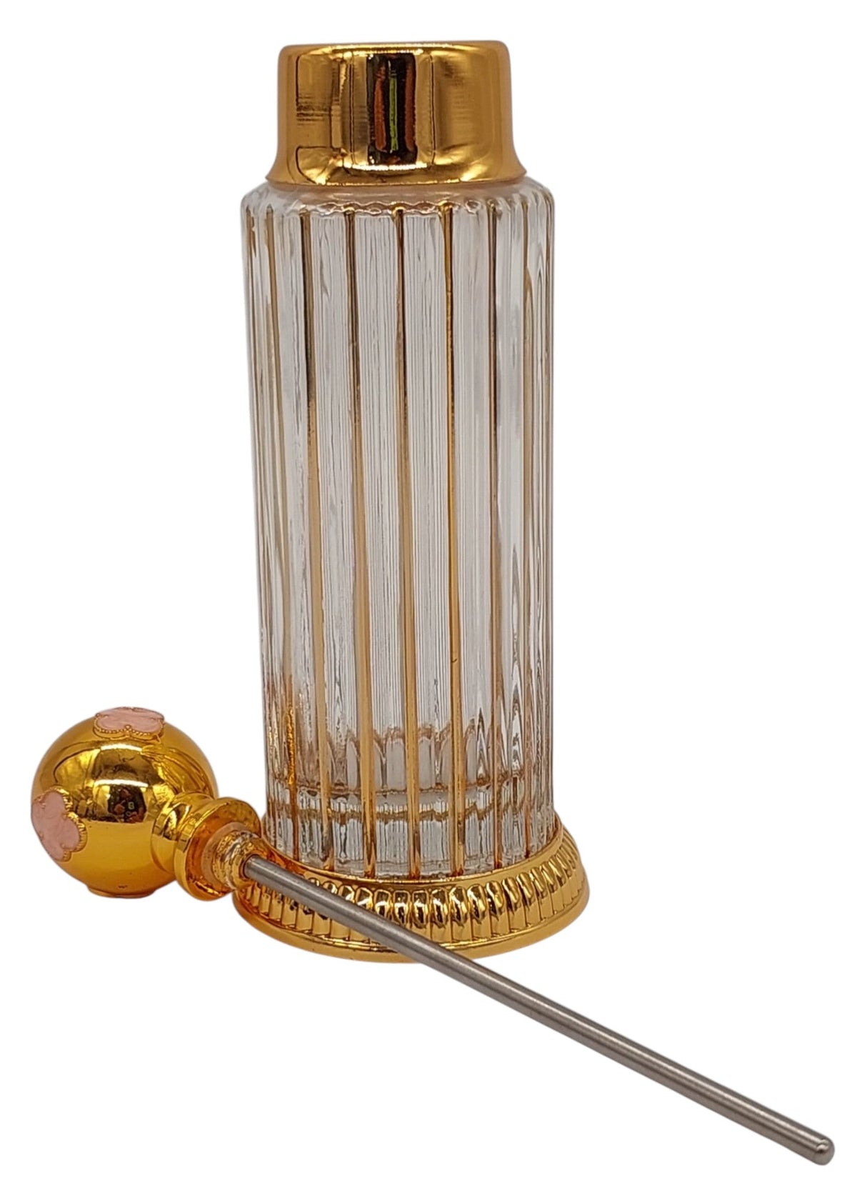 Royal Victoria Glass Perfume Bottle 100ml, Gold/Pink - Al Kabayel Discount CentreRoyal Victoria Glass Perfume Bottle 100ml, Gold/PinkHome Décor AccentsROYAL VICTORIAAl Kabayel Discount Centre