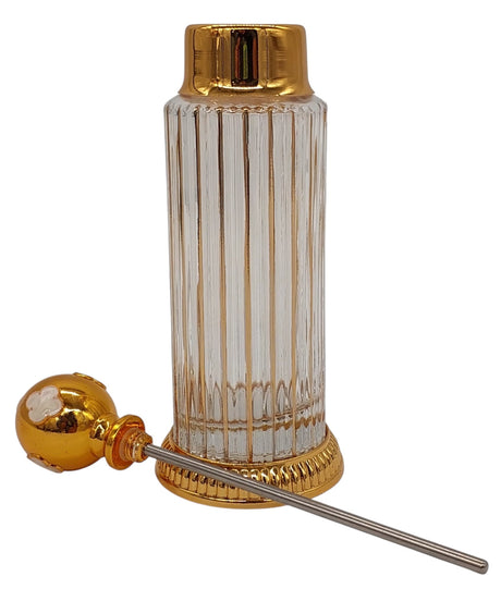 Royal Victoria Glass Perfume Bottle 100ml, Gold/White - Al Kabayel Discount CentreRoyal Victoria Glass Perfume Bottle 100ml, Gold/WhiteHome Décor AccentsROYAL VICTORIAAl Kabayel Discount Centre