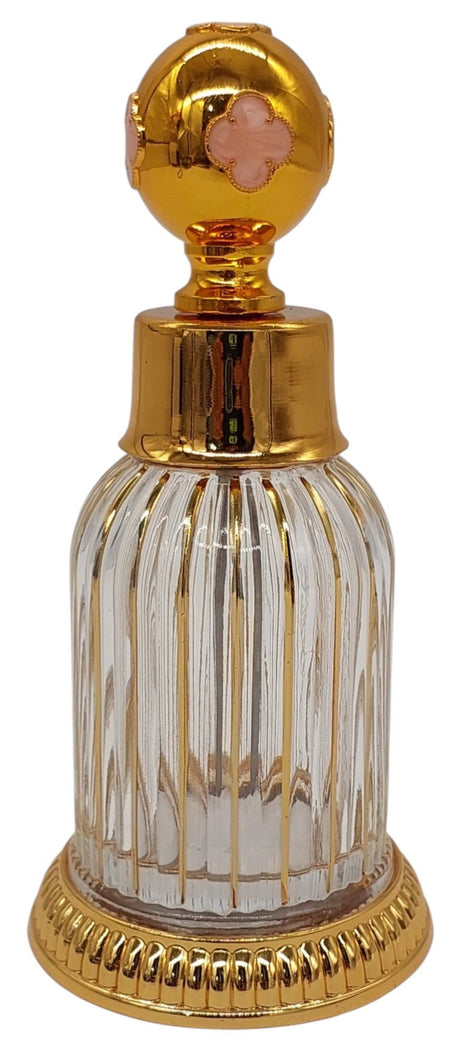 Royal Victoria Glass Perfume Bottle 75ml, Gold/Pink - Al Kabayel Discount CentreRoyal Victoria Glass Perfume Bottle 75ml, Gold/PinkHome Décor AccentsROYAL VICTORIAAl Kabayel Discount Centre