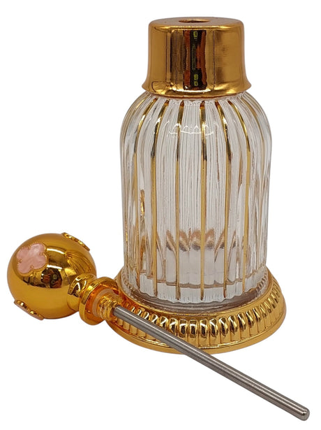 Royal Victoria Glass Perfume Bottle 75ml, Gold/Pink - Al Kabayel Discount CentreRoyal Victoria Glass Perfume Bottle 75ml, Gold/PinkHome Décor AccentsROYAL VICTORIAAl Kabayel Discount Centre