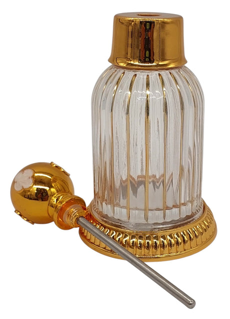 Royal Victoria Glass Perfume Bottle 75ml, Gold/White - Al Kabayel Discount CentreRoyal Victoria Glass Perfume Bottle 75ml, Gold/WhiteHome Décor AccentsROYAL VICTORIAAl Kabayel Discount Centre