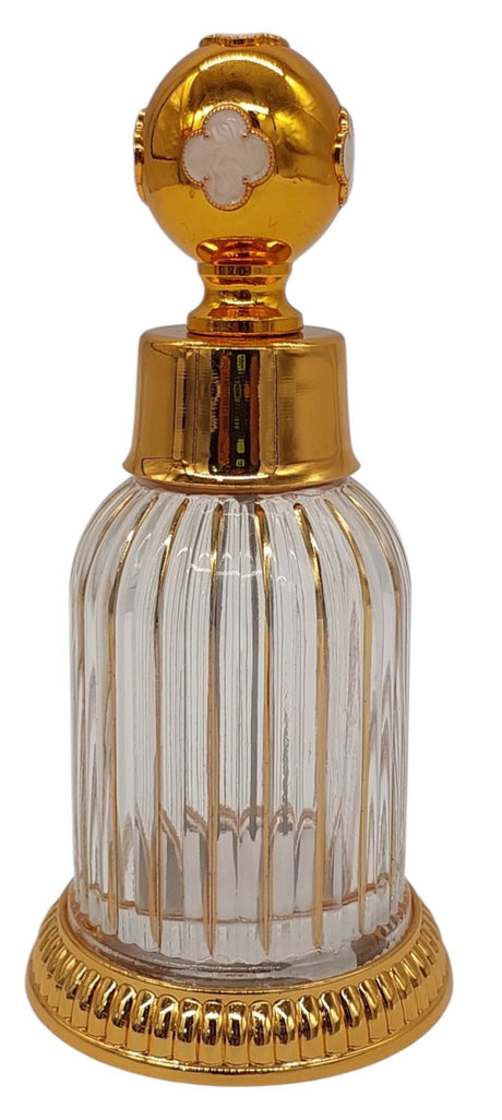 Royal Victoria Glass Perfume Bottle 75ml, Gold/White - Al Kabayel Discount CentreRoyal Victoria Glass Perfume Bottle 75ml, Gold/WhiteHome Décor AccentsROYAL VICTORIAAl Kabayel Discount Centre