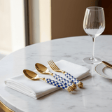 Royal Victoria Gold Cutlery Set with Blue & White Handles (24 Pieces) for Stylish Dining Setup - Al Kabayel Discount CentreRoyal Victoria Gold Cutlery Set with Blue & White Handles (24 Pieces) for Stylish Dining SetupSpatulas And SpoonsROYAL VICTORIAAl Kabayel Discount Centre