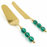 Royal Victoria Gold Stainless Steel Cake Serving Set with Stylish Green Handles (2 pcs) – Elegant Party Essential 28×30 cm - Al Kabayel Discount CentreRoyal Victoria Gold Stainless Steel Cake Serving Set with Stylish Green Handles (2 pcs) – Elegant Party Essential 28×30 cmSpatulas And SpoonsROYAL VICTORIAAl Kabayel Discount Centre