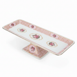 Royal Victoria Pink Ceramic Footed Rectangular Cake Stand 38×14 cm Premium Dessert Display Plate - Al Kabayel Discount CentreRoyal Victoria Pink Ceramic Footed Rectangular Cake Stand 38×14 cm Premium Dessert Display PlateServing TraysROYAL VICTORIAAl Kabayel Discount Centre