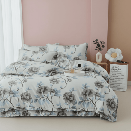 Royale Classic 6 - Piece White Cotton Comforter Bedding Set – Hotel Style King Size Comfort - Al Kabayel Discount CentreRoyale Classic 6 - Piece White Cotton Comforter Bedding Set – Hotel Style King Size ComfortBeddingROYALEAl Kabayel Discount Centre