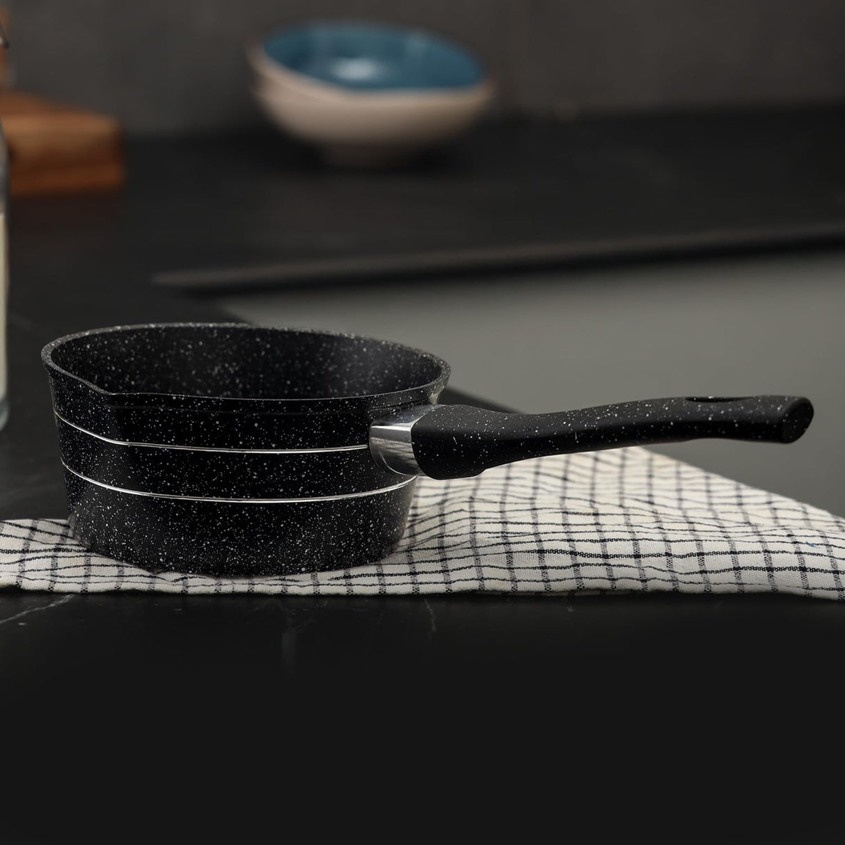 ROYALFORD 14cm Granite Non - Stick Milk Pan RF11832 – Small Saucepan for Milk, Soup & Sauces - Al Kabayel Discount CentreROYALFORD 14cm Granite Non - Stick Milk Pan RF11832 – Small Saucepan for Milk, Soup & SaucesFrying Pans & SkilletsROYALFORDAl Kabayel Discount Centre