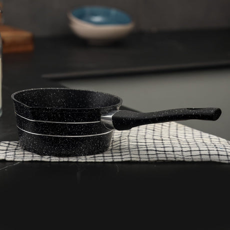 ROYALFORD 14cm Granite Non - Stick Milk Pan RF11832 – Small Saucepan for Milk, Soup & Sauces - Al Kabayel Discount CentreROYALFORD 14cm Granite Non - Stick Milk Pan RF11832 – Small Saucepan for Milk, Soup & SaucesFrying Pans & SkilletsROYALFORDAl Kabayel Discount Centre