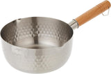 Royalford 18/20cm Stainless Steel Snow Pot / Milk Pan with Hammered Wooden Handle - Al Kabayel Discount CentreRoyalford 18/20cm Stainless Steel Snow Pot / Milk Pan with Hammered Wooden HandleFrying Pans & SkilletsROYALFORDAl Kabayel Discount Centre
