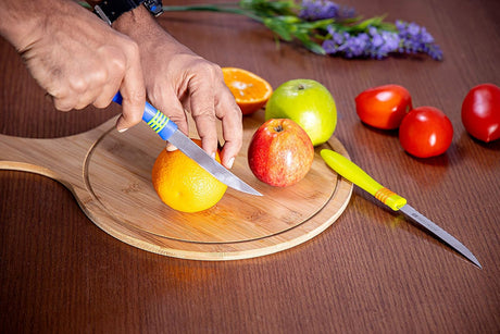 Royalford 2 - Piece Stainless Steel Fruit Knife Set – 22cm Precision Cutting (RF7029) Assorted - Al Kabayel Discount CentreRoyalford 2 - Piece Stainless Steel Fruit Knife Set – 22cm Precision Cutting (RF7029) AssortedKnife & Knife SetsROYALFORDAl Kabayel Discount Centre