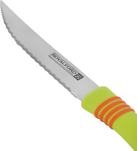 Royalford 2 - Piece Stainless Steel Fruit Knife Set – 22cm Precision Cutting (RF7029) Assorted - Al Kabayel Discount CentreRoyalford 2 - Piece Stainless Steel Fruit Knife Set – 22cm Precision Cutting (RF7029) AssortedKnife & Knife SetsROYALFORDAl Kabayel Discount Centre