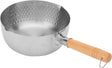 Royalford 20cm Stainless Steel Snow Pot - RF12261 Stylish Design with Hammered Mesh Pattern and Wooden Handle - Al Kabayel Discount CentreRoyalford 20cm Stainless Steel Snow Pot - RF12261 Stylish Design with Hammered Mesh Pattern and Wooden HandleFrying Pans & SkilletsROYALFORDAl Kabayel Discount Centre