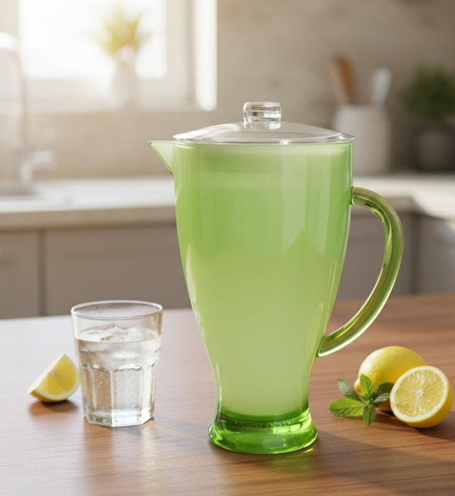 Royalford 2.1 Litre Acrylic Jug Green Color – Stylish Design, BPA Free & Perfect for Everyday Use - Al Kabayel Discount CentreRoyalford 2.1 Litre Acrylic Jug Green Color – Stylish Design, BPA Free & Perfect for Everyday UseJugsROYALFORDAl Kabayel Discount Centre