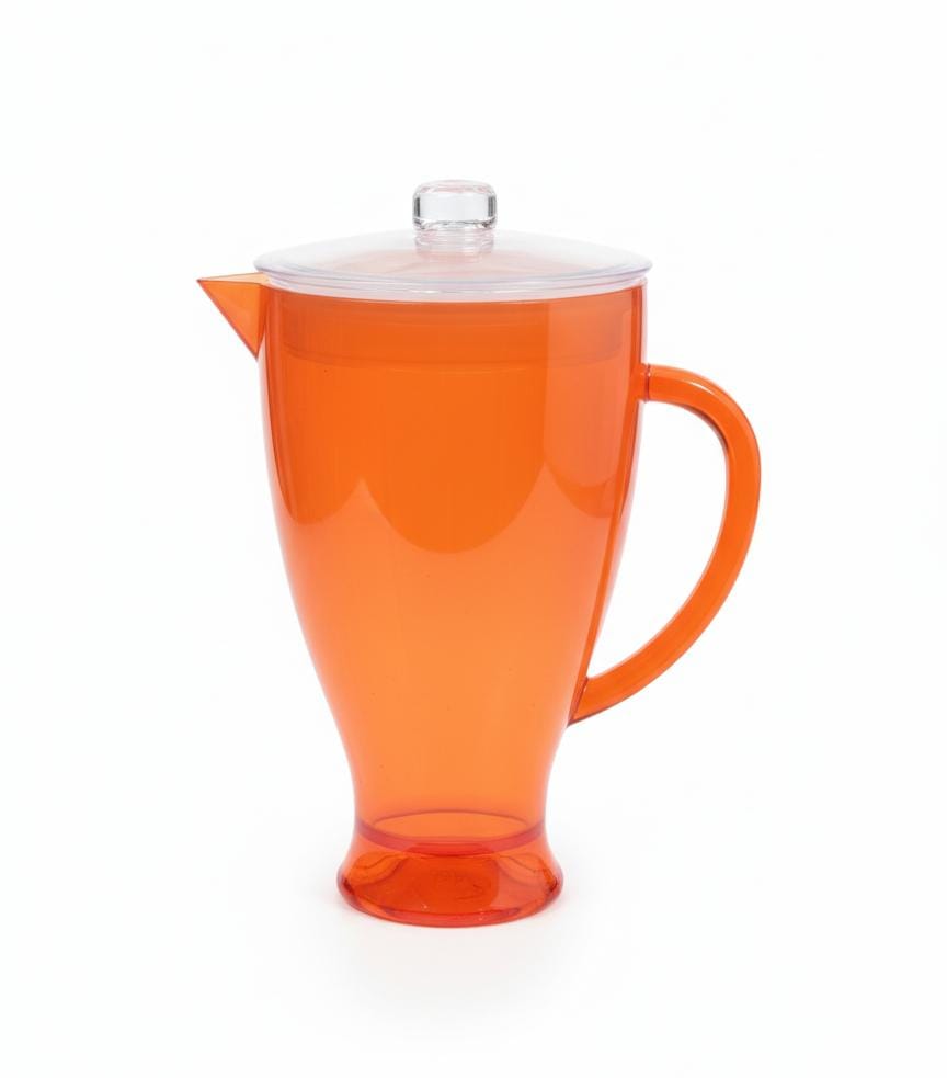 Royalford 2.1 Litre Acrylic Jug Orange Color – Strong Handle, Spill - Free Lid & Ideal for Serving Cold Beverages - Al Kabayel Discount CentreRoyalford 2.1 Litre Acrylic Jug Orange Color – Strong Handle, Spill - Free Lid & Ideal for Serving Cold BeveragesJugsROYALFORDAl Kabayel Discount Centre
