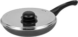 Royalford 22cm Aluminum Nonstick Frypan with Stainless Steel Lid RF12519 Strong Body with 3 Layer Coating and Heat Resistant Bakelite Handle Perfect for Frying, Sauting, Tempering/Red - Al Kabayel Discount CentreRoyalford 22cm Aluminum Nonstick Frypan with Stainless Steel Lid RF12519 Strong Body with 3 Layer Coating and Heat Resistant Bakelite Handle Perfect for Frying, Sauting, Tempering/RedFrying Pans & SkilletsROYALFORDAl Kabayel Discount Centre