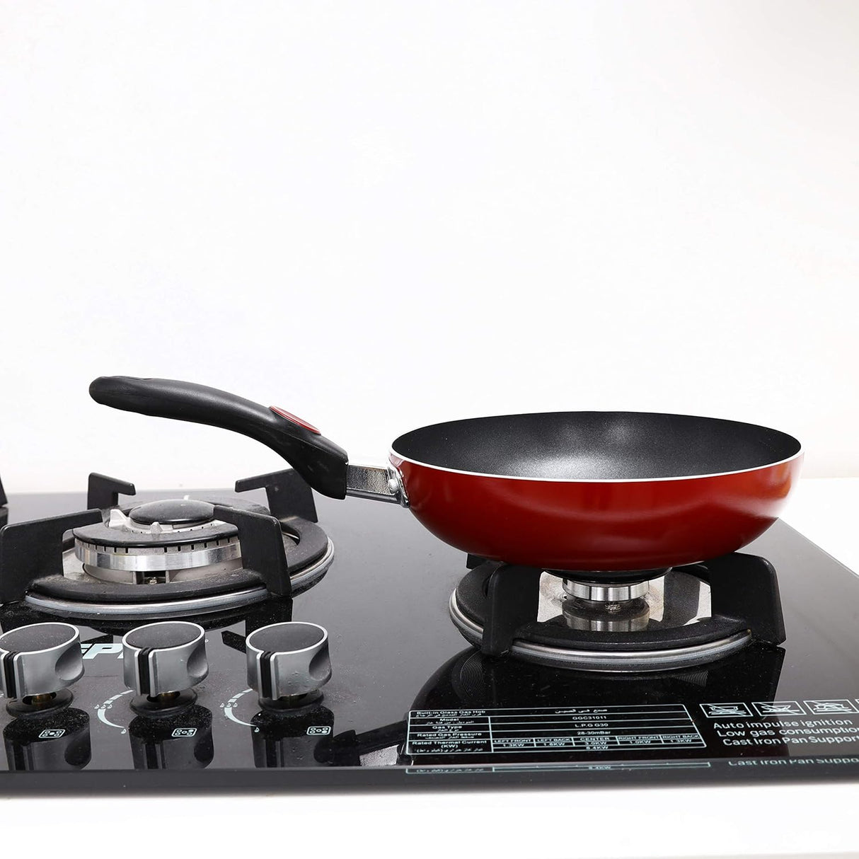 Royalford 22cm Elegant Non - Stick Fry Pan – Red Finish - Al Kabayel Discount CentreRoyalford 22cm Elegant Non - Stick Fry Pan – Red FinishFrying Pans & SkilletsROYALFORDAl Kabayel Discount Centre