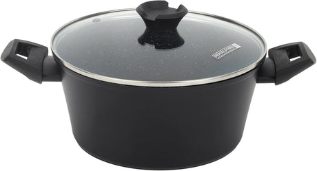 Royalford 24cm 2 - Tier Aluminium Steamer with Glass Lid – RF12623 Multi - Layer Cooker - Al Kabayel Discount CentreRoyalford 24cm 2 - Tier Aluminium Steamer with Glass Lid – RF12623 Multi - Layer CookerFood StreamersROYALFORDAl Kabayel Discount Centre