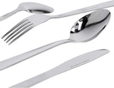 Royalford 24Pcs Portable Family Dining Table Kitchen Travel Utensils Set Cutlery Set with case Stainless Steel RF7009 Reusable Silverware Fork Knife Spoon Set for Lunch Box Workplace Picnic Silver - Al Kabayel Discount CentreRoyalford 24Pcs Portable Family Dining Table Kitchen Travel Utensils Set Cutlery Set with case Stainless Steel RF7009 Reusable Silverware Fork Knife Spoon Set for Lunch Box Workplace Picnic SilverKitchen Utensils & GadgetsROYALFORDAl Kabayel Discount Centre