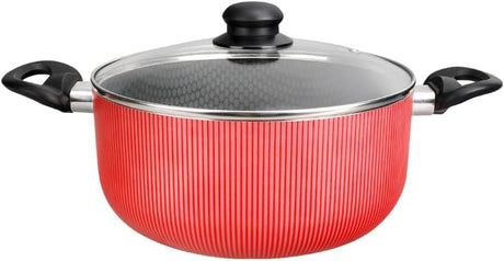 Royalford 28cm Honeycomb Non - Stick Casserole with Lid – Multi - Cook Compatible (RF12891) - Al Kabayel Discount CentreRoyalford 28cm Honeycomb Non - Stick Casserole with Lid – Multi - Cook Compatible (RF12891)CasserolesROYALFORDAl Kabayel Discount Centre