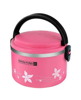ROYALFORD 2in1 Lunch Box 1000ml, Stainless Steel, Pink - RF5651 - Al Kabayel Discount CentreROYALFORD 2in1 Lunch Box 1000ml, Stainless Steel, Pink - RF5651Food ContainersROYALFORDAl Kabayel Discount Centre