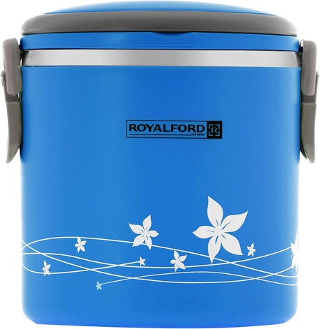 ROYALFORD 2in1 Lunch Box 1.8 Liter, Stainless Steel, Blue - RF5650BL - Al Kabayel Discount CentreROYALFORD 2in1 Lunch Box 1.8 Liter, Stainless Steel, Blue - RF5650BLFood ContainersROYALFORDAl Kabayel Discount Centre