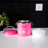 ROYALFORD 2in1 Lunch Box 1.8 Liter, Stainless Steel, Pink - RF5650PN - Al Kabayel Discount CentreROYALFORD 2in1 Lunch Box 1.8 Liter, Stainless Steel, Pink - RF5650PNFood ContainersROYALFORDAl Kabayel Discount Centre