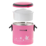ROYALFORD 2in1 Lunch Box 1.8 Liter, Stainless Steel, Pink - RF5650PN - Al Kabayel Discount CentreROYALFORD 2in1 Lunch Box 1.8 Liter, Stainless Steel, Pink - RF5650PNFood ContainersROYALFORDAl Kabayel Discount Centre