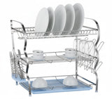 ROYALFORD 3 - Layer Wall Hanging Dish Rack – Heavy Duty Aluminum Kitchen Organizer, 66.5 x 26 x 47.7 cm - Al Kabayel Discount CentreROYALFORD 3 - Layer Wall Hanging Dish Rack – Heavy Duty Aluminum Kitchen Organizer, 66.5 x 26 x 47.7 cmOrganizers & AccessoriesROYALFORDAl Kabayel Discount Centre