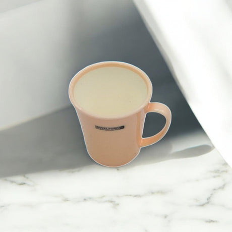 Royalford 300ML Acrylic Water Cup with Handle (PeachPuff Color ) - Large Coffee Mug, Floral Design, Durable, Safe & Lightweight Acrylic | Thick Wall Small Portable Mug | Ideal for Hot & Cold Drinks with High - Al Kabayel Discount CentreRoyalford 300ML Acrylic Water Cup with Handle (PeachPuff Color ) - Large Coffee Mug, Floral Design, Durable, Safe & Lightweight Acrylic | Thick Wall Small Portable Mug | Ideal for Hot & Cold Drinks with HighMugsROYALFORDAl Kabayel Discount Centre