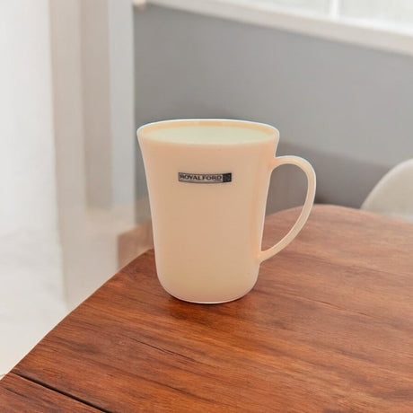 Royalford 300ML Acrylic Water Cup with Handle (PeachPuff Color ) - Large Coffee Mug, Floral Design, Durable, Safe & Lightweight Acrylic | Thick Wall Small Portable Mug | Ideal for Hot & Cold Drinks with High - Al Kabayel Discount CentreRoyalford 300ML Acrylic Water Cup with Handle (PeachPuff Color ) - Large Coffee Mug, Floral Design, Durable, Safe & Lightweight Acrylic | Thick Wall Small Portable Mug | Ideal for Hot & Cold Drinks with HighMugsROYALFORDAl Kabayel Discount Centre