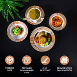 Royalford 32pcs Melamineware Dinner Set Includes Deep and Side Plates, Serving and Rice Bowls and Soup Spoons Dishwasher - Safe and Freezer - Friendly Food - Grade - RF12510 - Al Kabayel Discount CentreRoyalford 32pcs Melamineware Dinner Set Includes Deep and Side Plates, Serving and Rice Bowls and Soup Spoons Dishwasher - Safe and Freezer - Friendly Food - Grade - RF12510Dinnerware SetsROYALFORDAl Kabayel Discount Centre