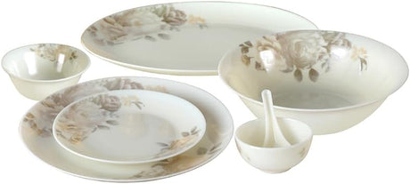 Royalford 33Pcs Opalware Dinner Set RF12944 Dining Collection Dinnerware Exquisite,Dinner Plate,Dessert Plate,Bowl - Al Kabayel Discount CentreRoyalford 33Pcs Opalware Dinner Set RF12944 Dining Collection Dinnerware Exquisite,Dinner Plate,Dessert Plate,BowlDinnerware SetsROYALFORDAl Kabayel Discount Centre