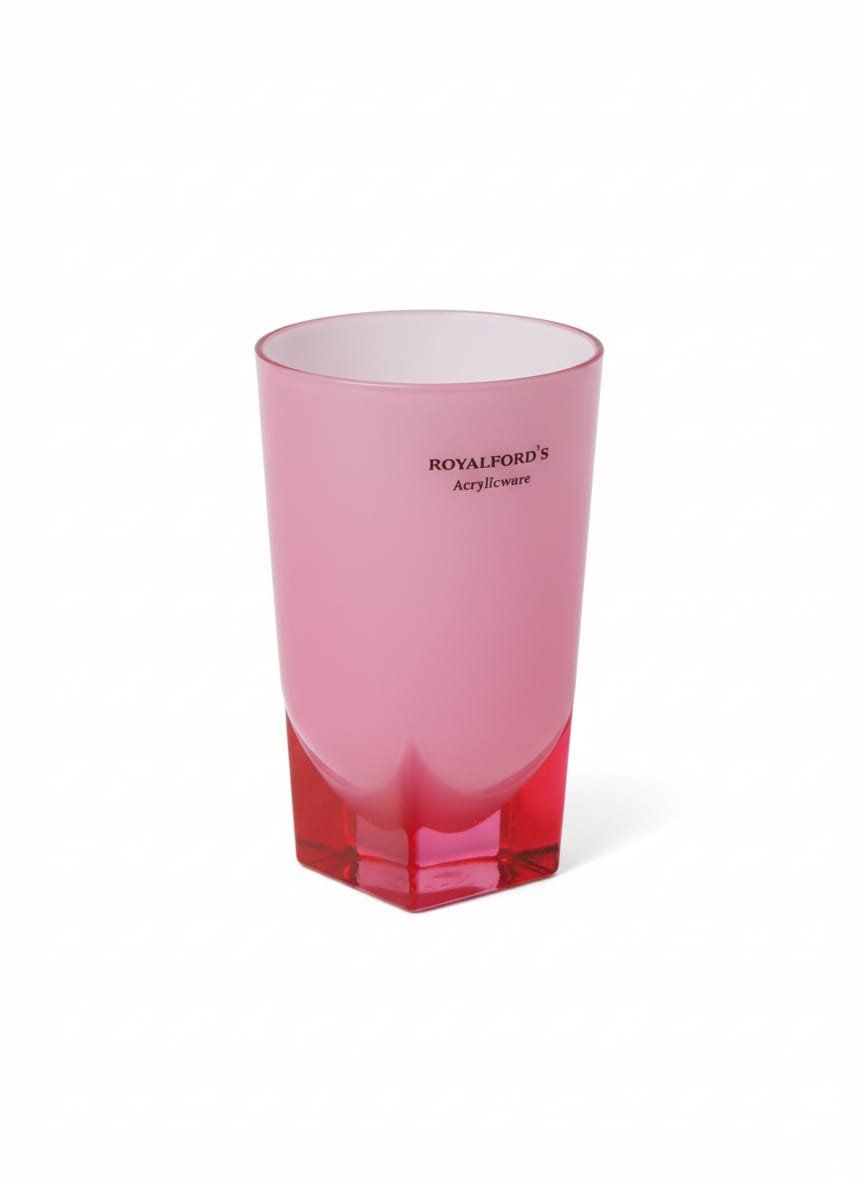 Royalford 350ml Premium Acrylic Tumbler Pink Color – Stylish, Lightweight & Ideal for Daily Use and Parties - Al Kabayel Discount CentreRoyalford 350ml Premium Acrylic Tumbler Pink Color – Stylish, Lightweight & Ideal for Daily Use and PartiesTumblerROYALFORDAl Kabayel Discount Centre
