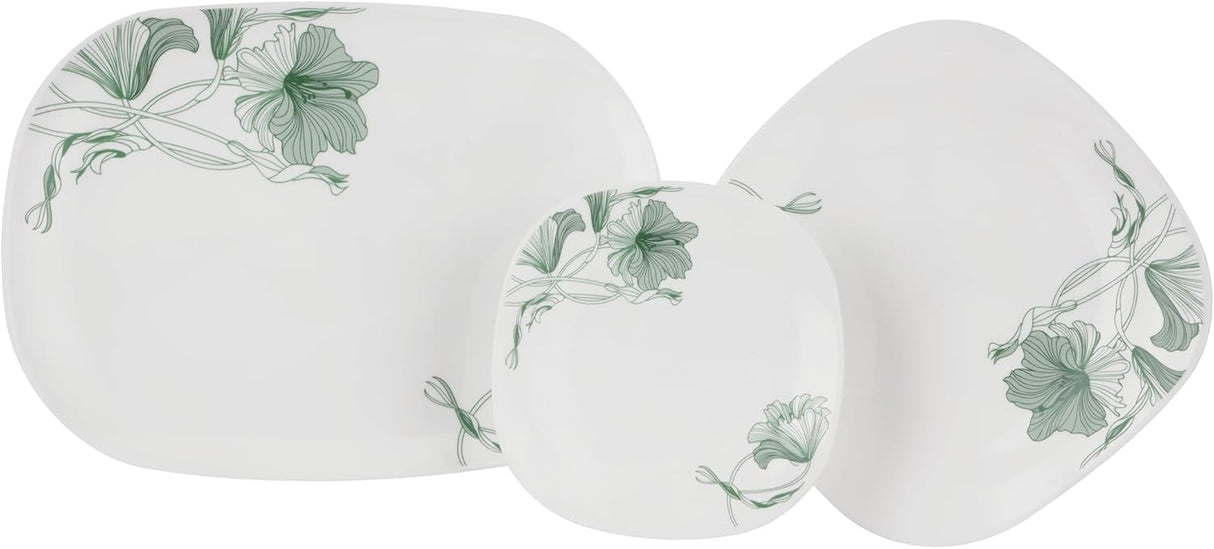 Royalford 36pcs Opalware Dinner Set Square, Includes Serving Platters, Dinner, Soup and Desserts Plates, Side Bowls and Spoons Dishwasher - Safe, Freezer and Microwave Safe, RF12880 - Al Kabayel Discount CentreRoyalford 36pcs Opalware Dinner Set Square, Includes Serving Platters, Dinner, Soup and Desserts Plates, Side Bowls and Spoons Dishwasher - Safe, Freezer and Microwave Safe, RF12880Dinnerware SetsROYALFORDAl Kabayel Discount Centre